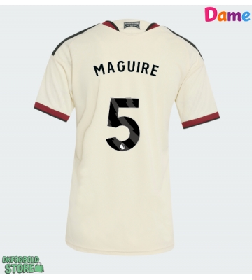 Manchester United Harry Maguire #5 Replika Tredjetrøje Dame 2026-27 Kortærmet